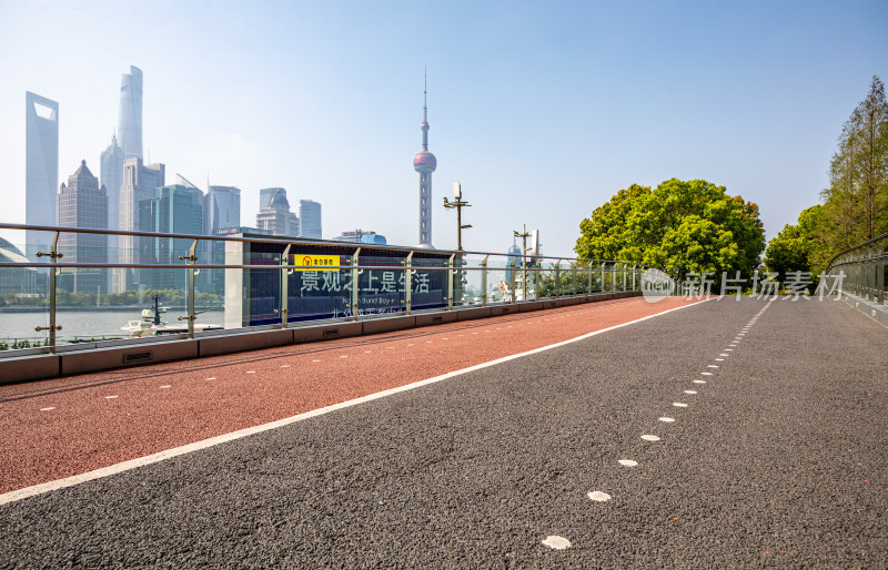 上海虹口北外滩滨江绿地城市建筑景观