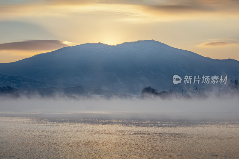 中国吉林省吉林市东山冬景