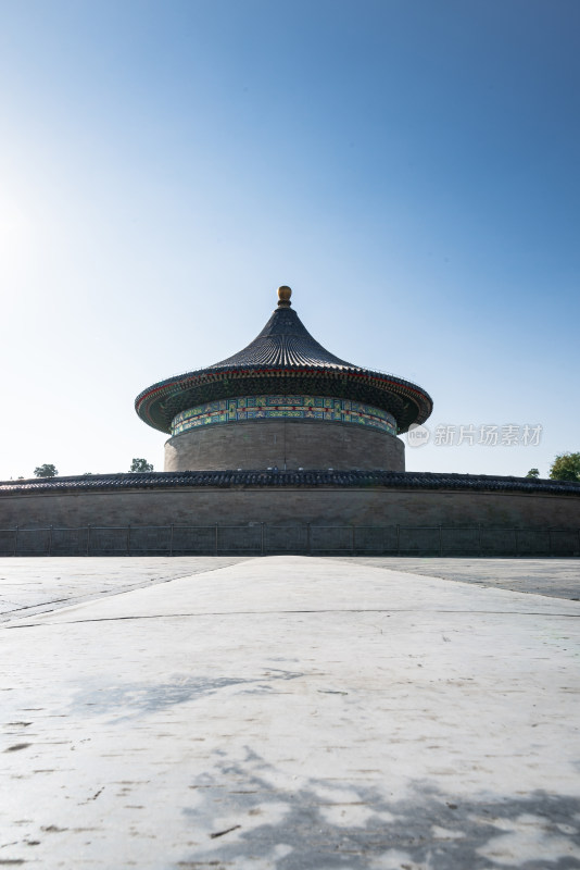 北京天坛公园圜丘回音壁