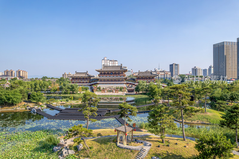 河南洛阳隋唐九洲池