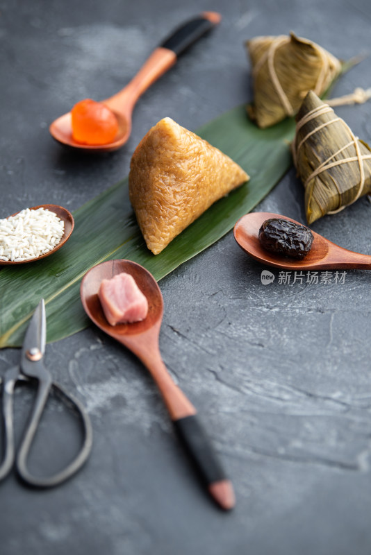 中国传统节日端午节美食粽子