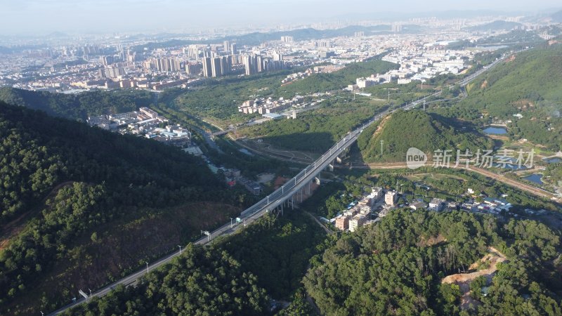 广东东莞：清溪镇城市风光