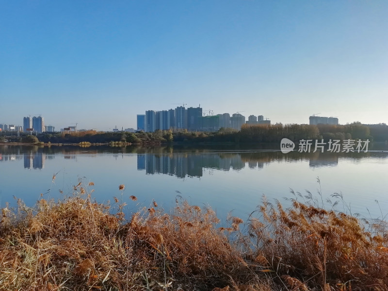 河南省三门峡市天鹅湖风景区