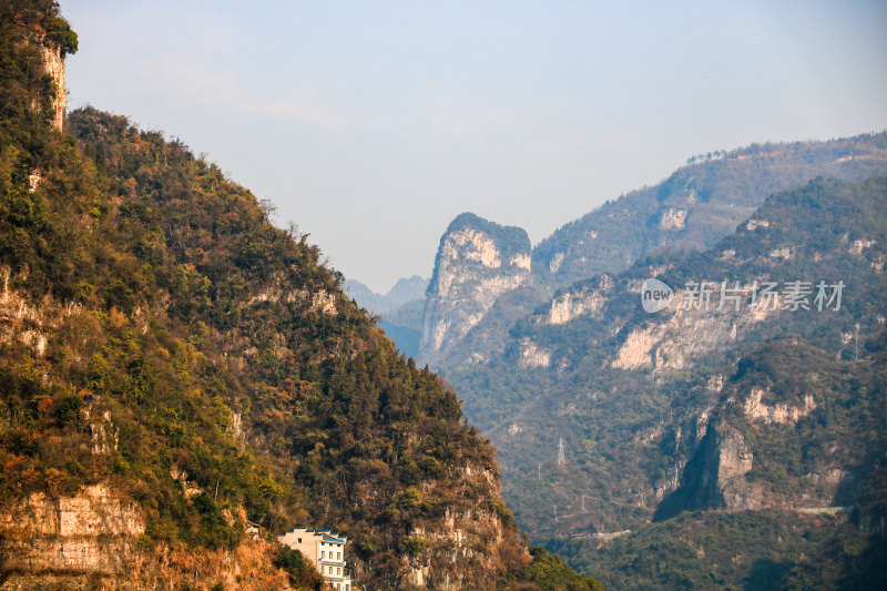 两坝一峡三峡大坝坝区西陵峡长江三峡风光