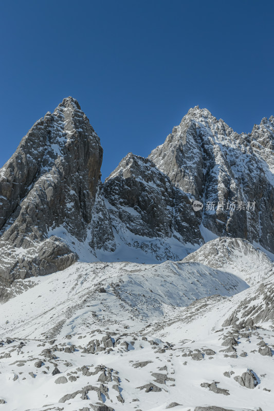 冬日的玉龙雪山