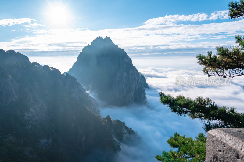 天下第一奇山，安徽黄山云海风光