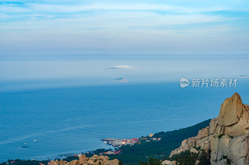 崂山仰口的海景