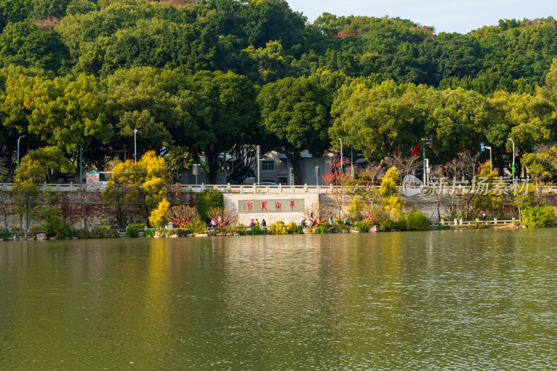 福州黎明湖公园景色