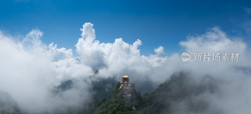 南五台云海云中寺庙