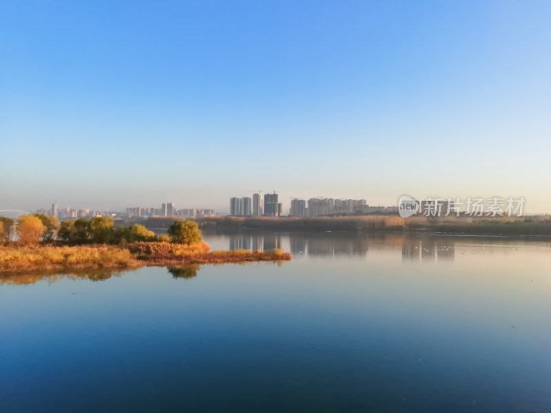 河南省三门峡市天鹅湖风景区