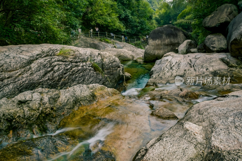 黄山市翡翠谷风光