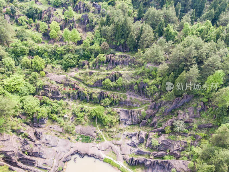 湖南湘西红石林4A景区