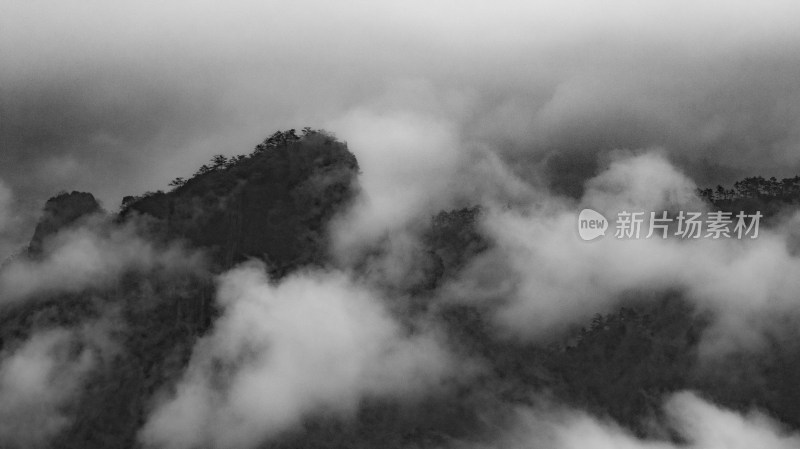 航拍武夷山风光