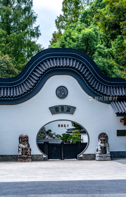 上海植物园自然风景景点景观