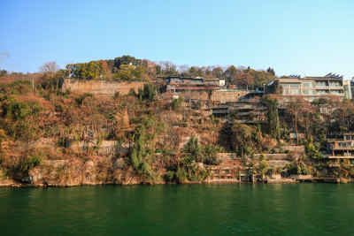 两坝一峡三峡大坝坝区西陵峡长江三峡风光