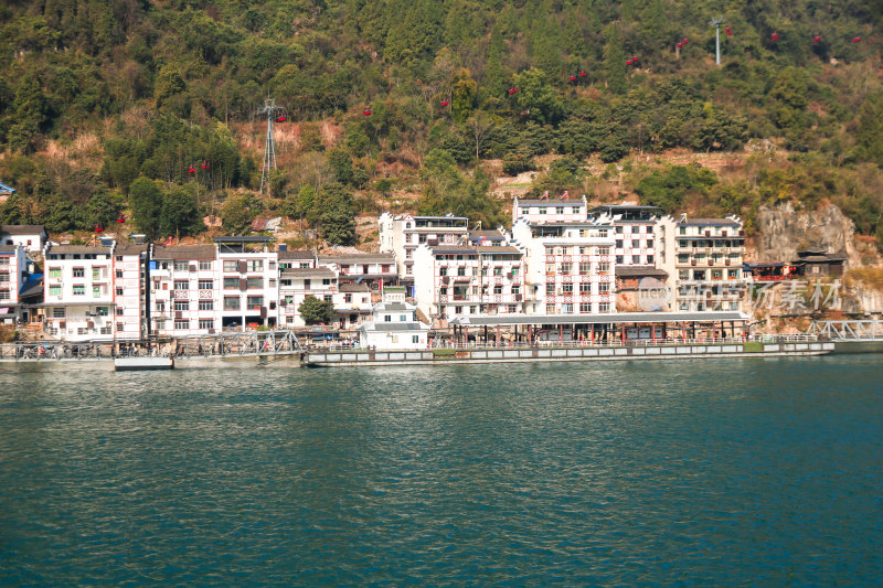 长江三峡西陵峡境内灯影峡江域三峡人家景区