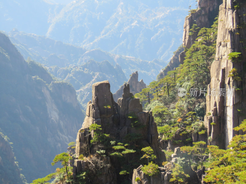 中国安徽黄山旅游风光