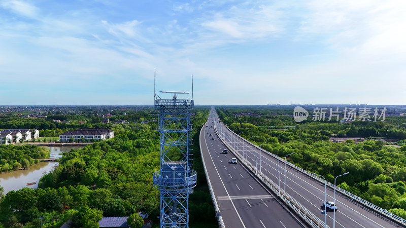 上海长江大桥全景