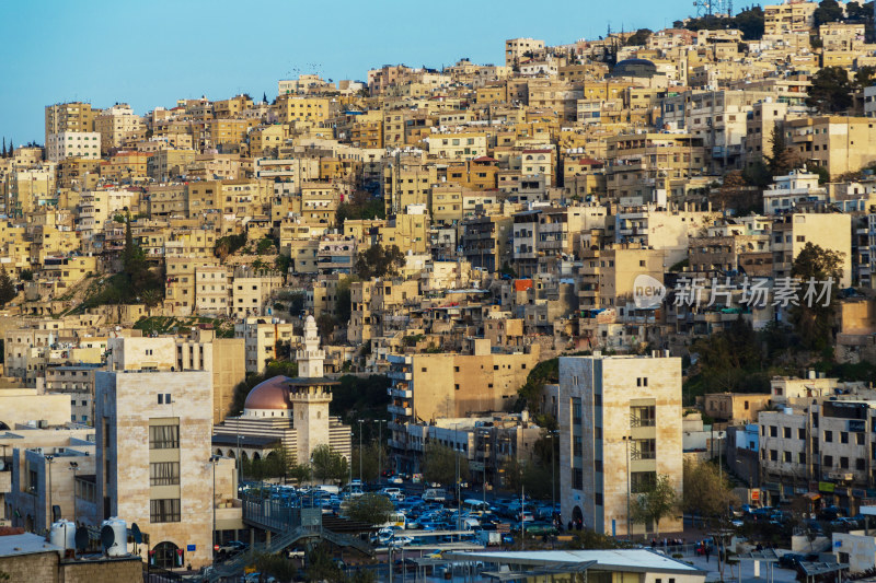 约旦首都安曼城市风光