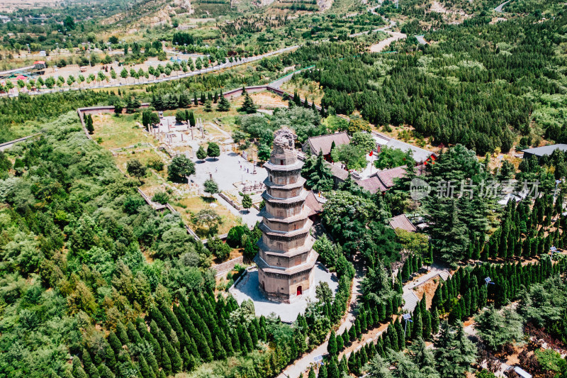 邯郸北响堂山常乐寺白塔