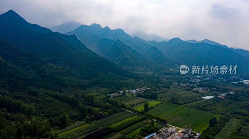 秦岭山脉航拍