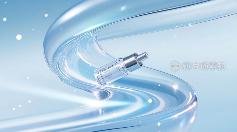 护肤品精华液科技美容补水保湿广告背景