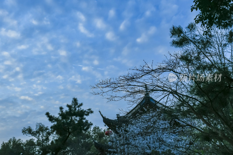 杭州西湖净慈寺建筑风景