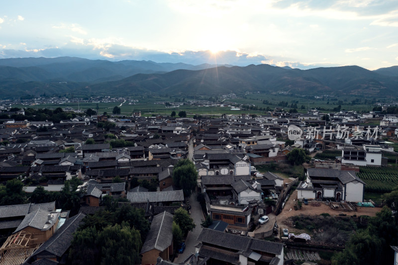 中国云南大理沙溪古镇风景