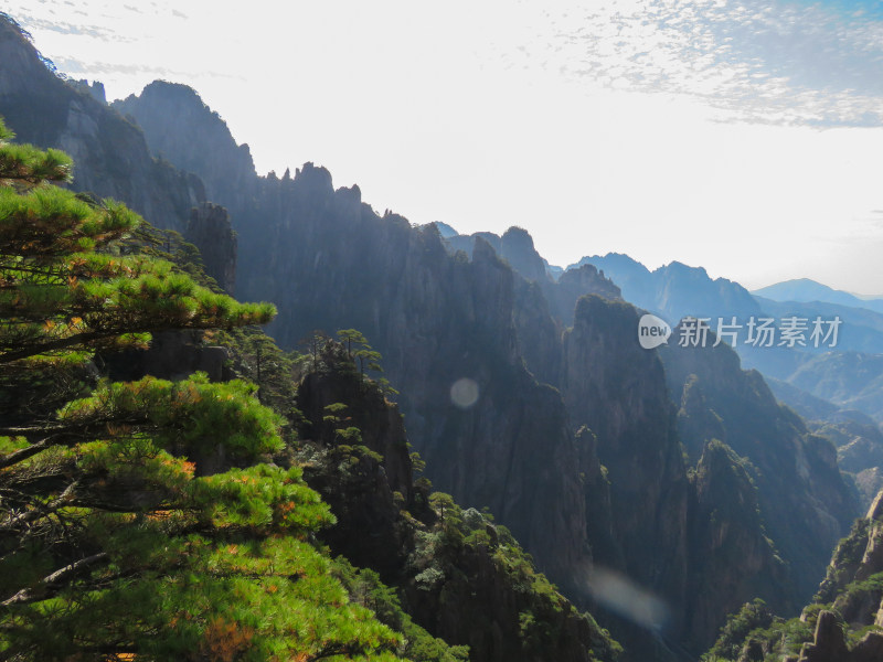 中国安徽黄山旅游风光