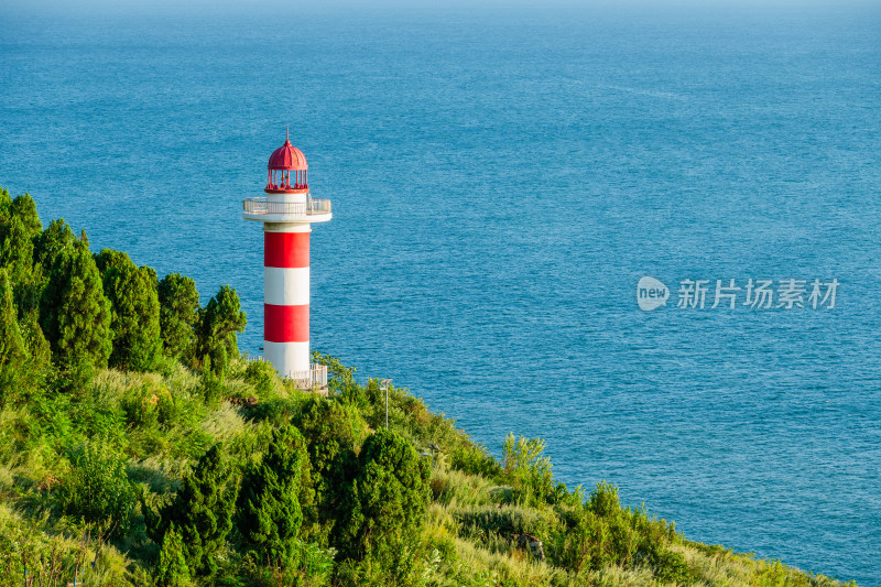 山东青岛黄岛区灵山岛风景区灯塔