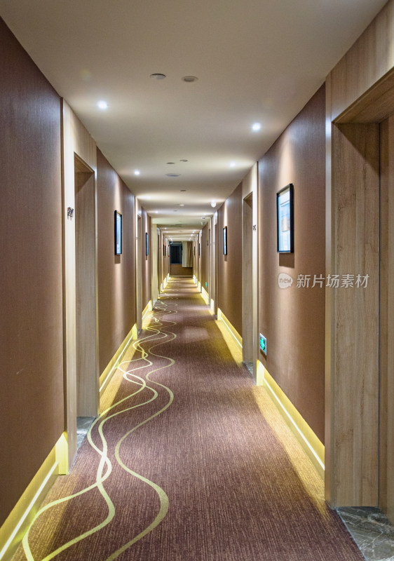 现代酒店走廊通道创意室内空间