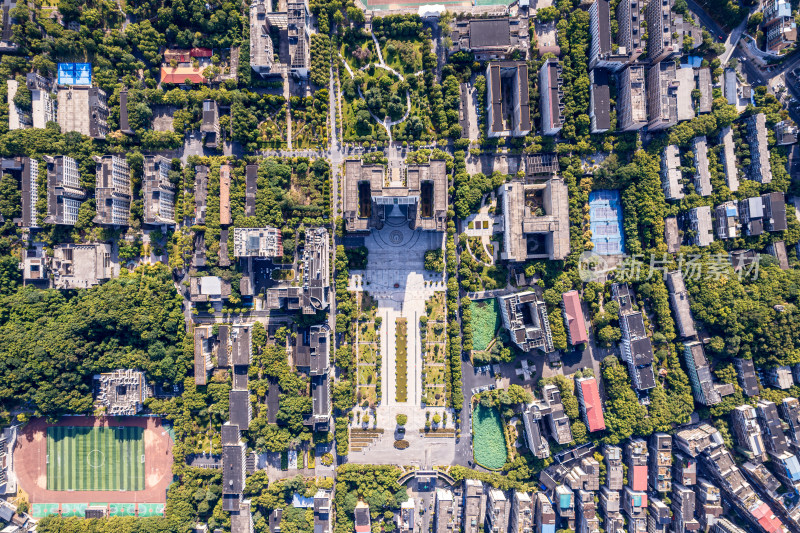 湖南衡阳南华大学红湘校区航拍