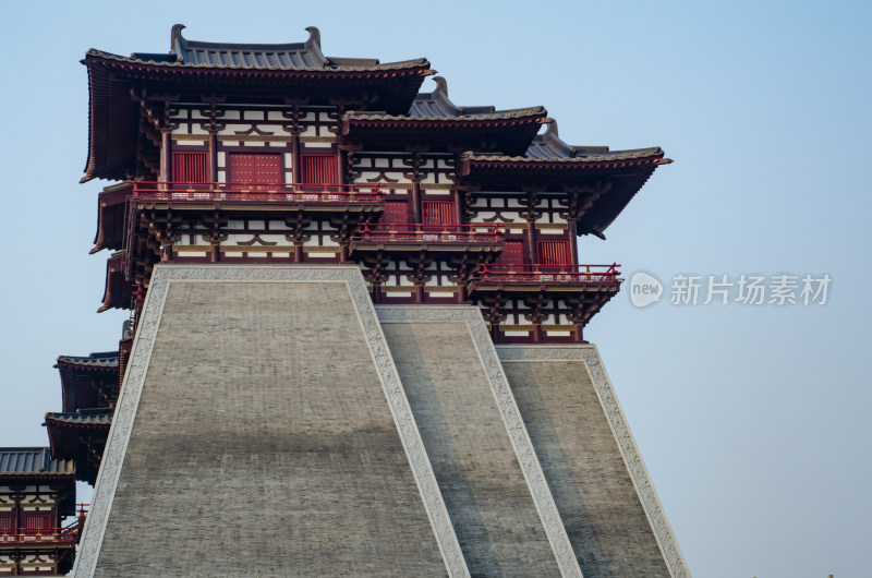 应天门遗址博物馆建筑局部