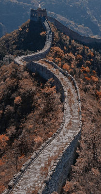 中国长城宣传图大气风光日出日落