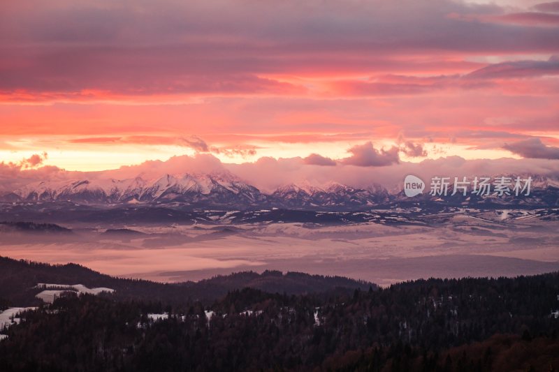 壮丽山川山峦山岳自然风光山河山丘山峰