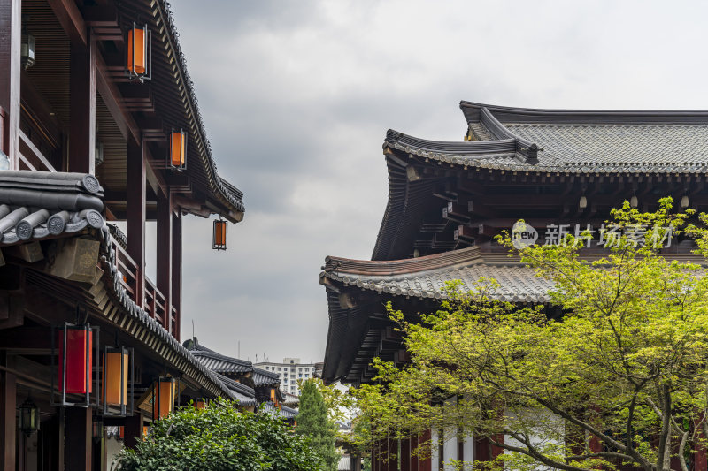 杭州拱墅区香积寺古建筑