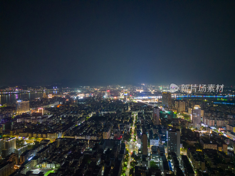 广东肇庆城市夜景