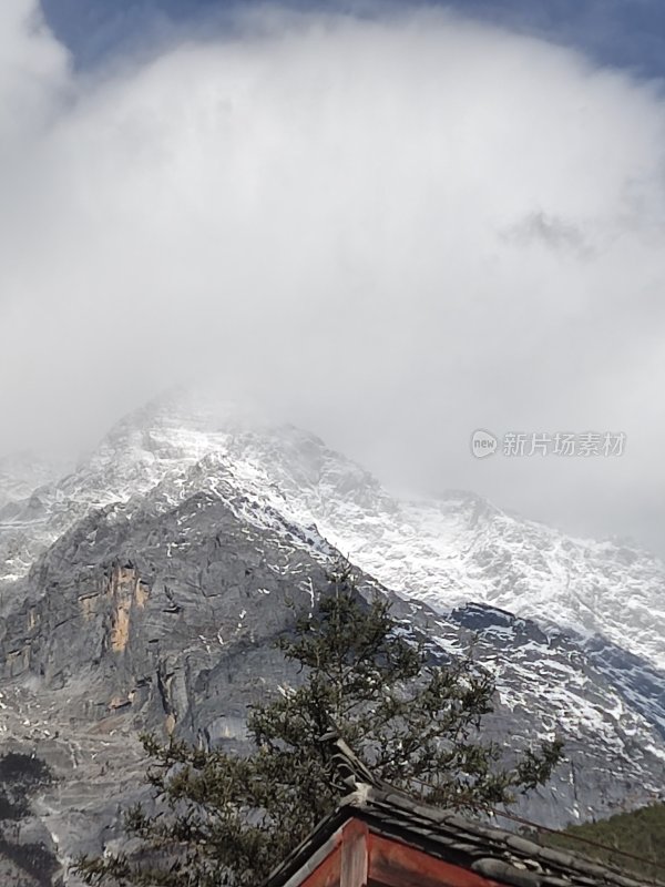 冬日的玉龙雪山