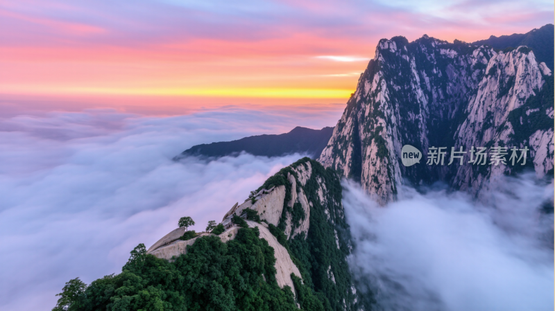 陕西华山美景