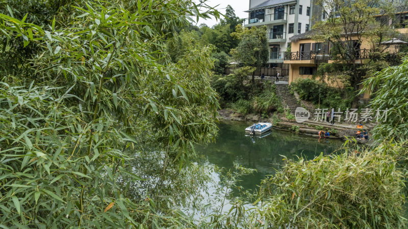 桐庐芦茨风情小镇风景