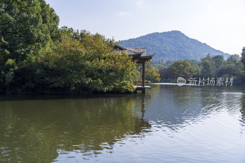 杭州西湖花港观鱼风景