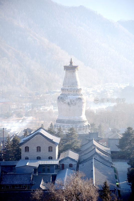 五台山寺庙建筑群