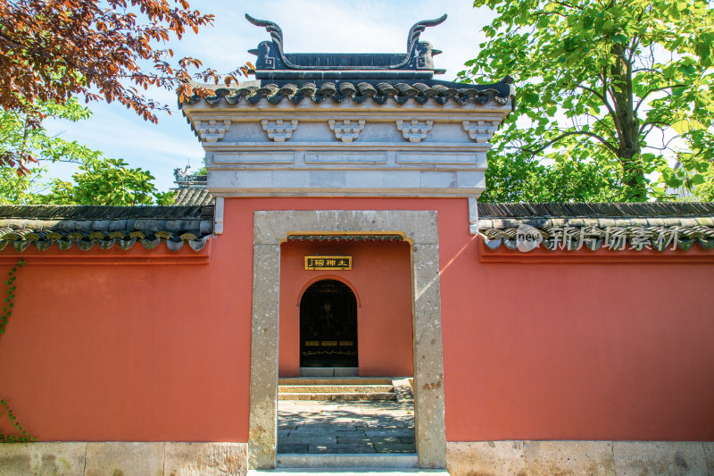 浙江盐官古镇孔庙学宫土神祠