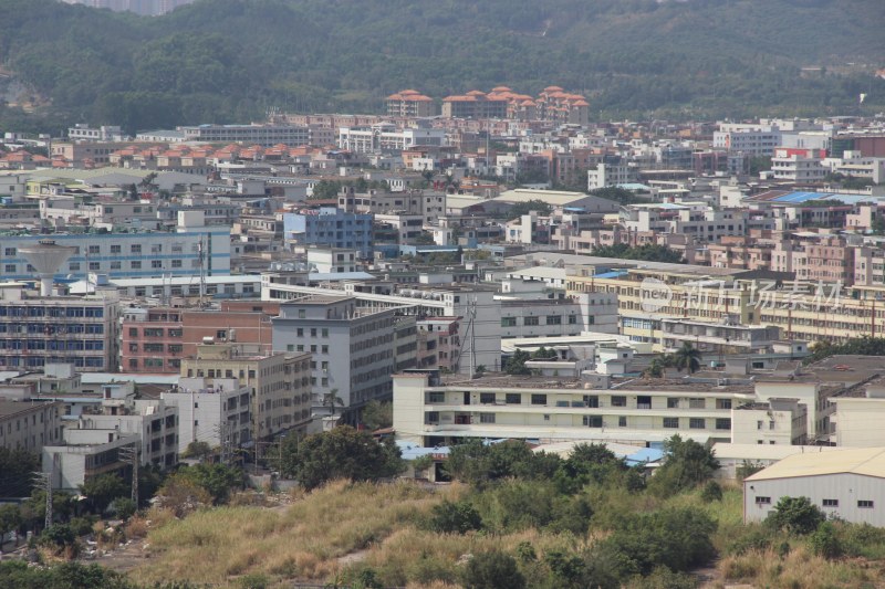 广东东莞：清溪镇城市风光