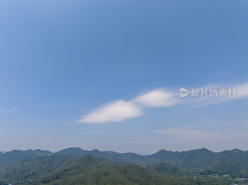 中国杭州西湖风景名胜区茅家埠山脉自然风光