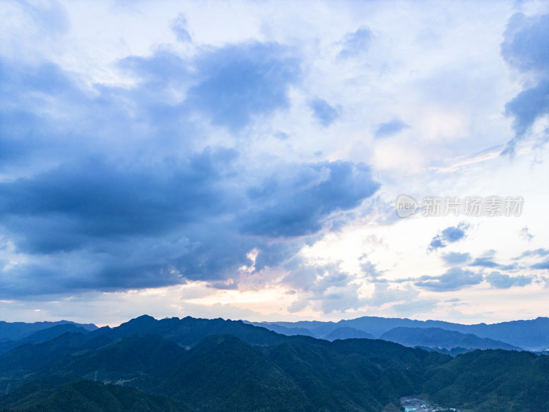 祖国壮丽河山航拍摄影图