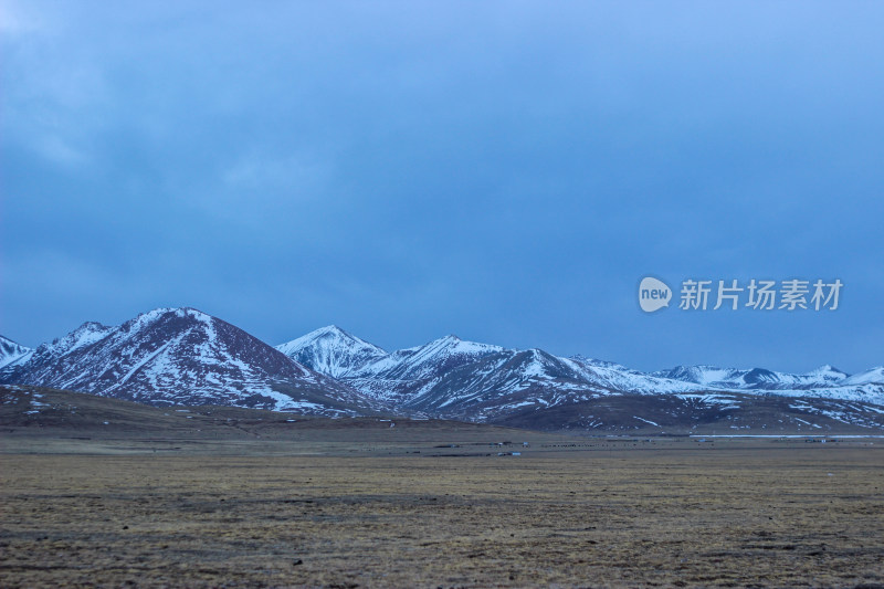 西藏拉萨到纳木错沿途高原风光