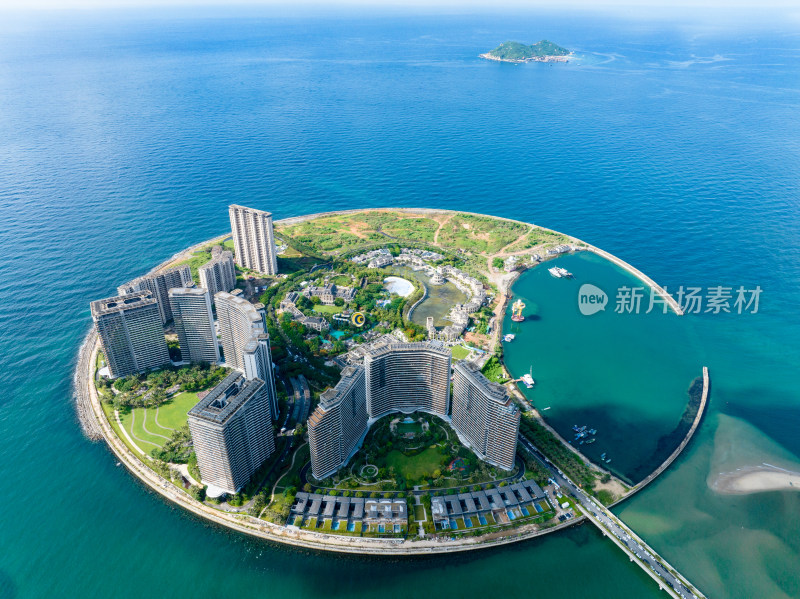 海南万宁融创日月湾航拍