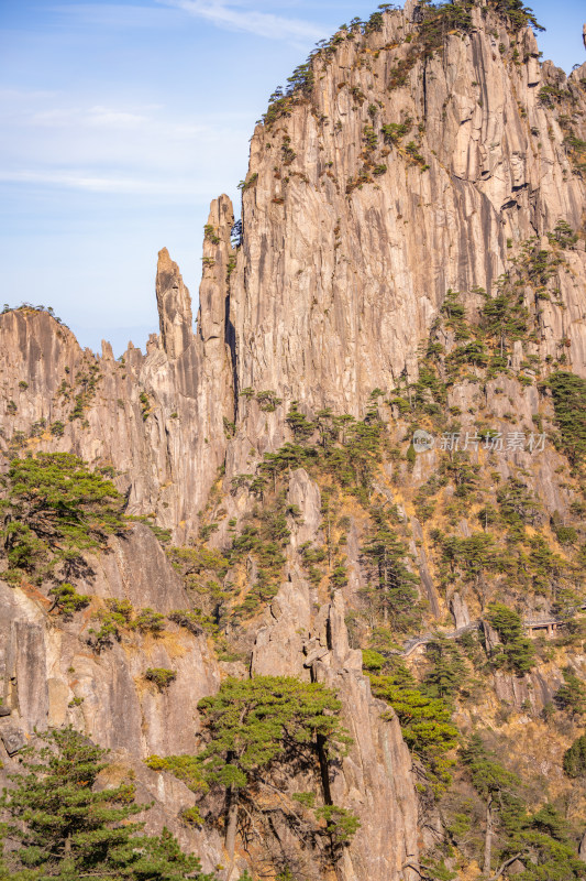 安徽黄山风景区自然风光