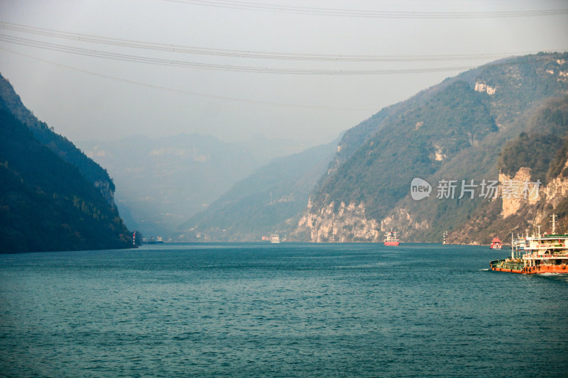 两坝一峡三峡大坝坝区西陵峡长江三峡风光